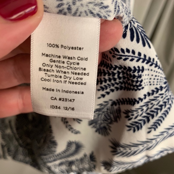 Talbots Wrinkle Free Blouse sz 20W - Picture 7 of 7